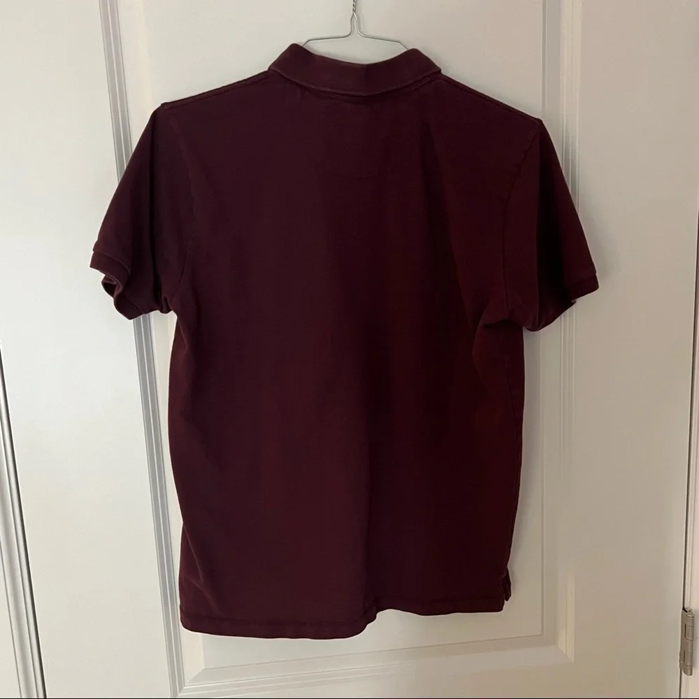Denim & Flower mens short sleeve polo shirt | size large